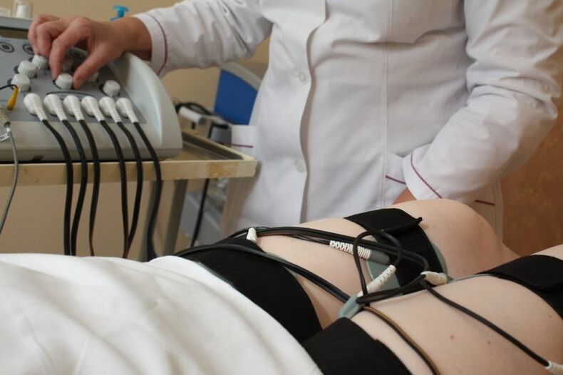 Electromioestimulación como método para tratar la prostatitis.